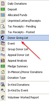 RptDonorGiving